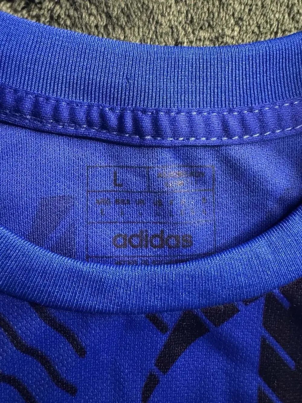 Adidas Argentina National Team 2022 Pre-Match Training Soccer Jersey